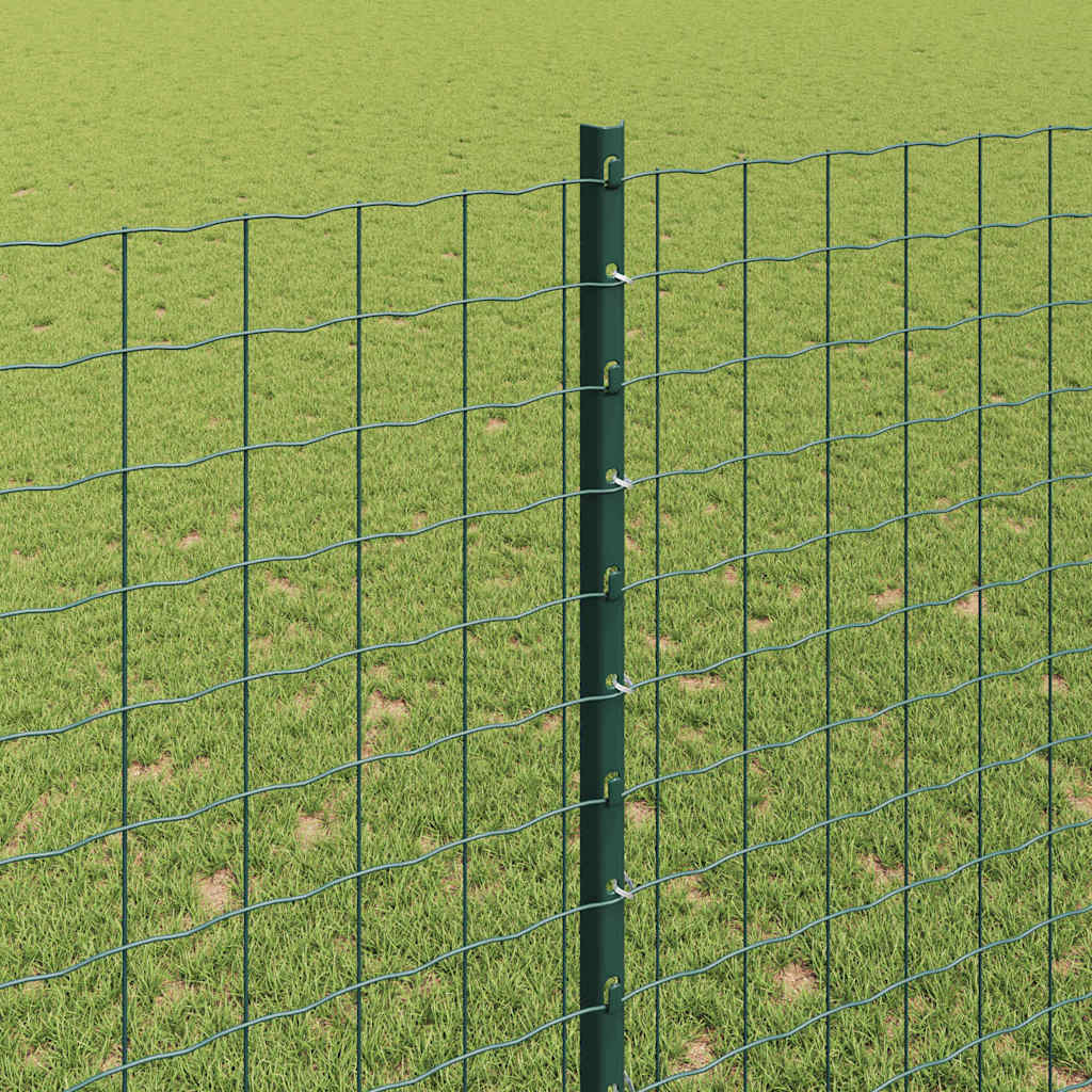 Įmontuotas tvoros stulpas 22 vnt. Žalia 200 cm