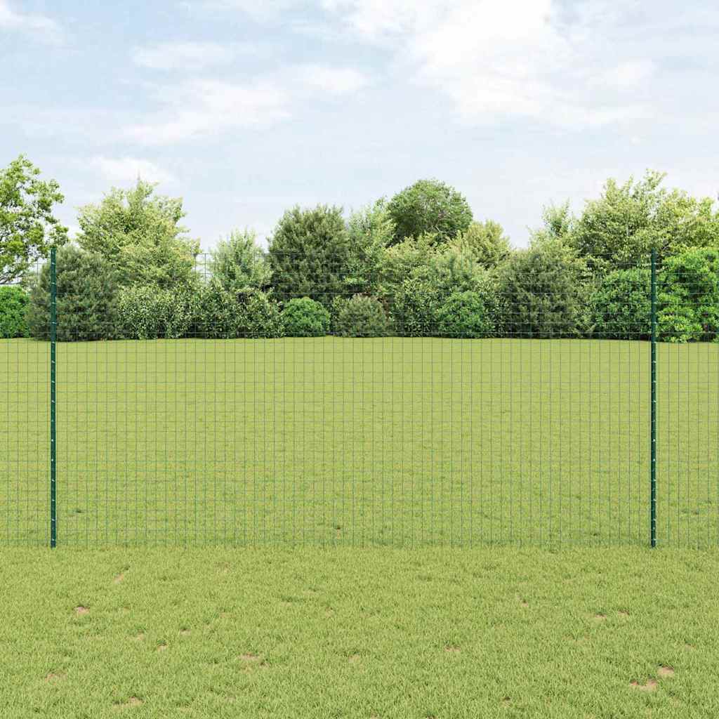 Įmontuotas tvoros stulpas 22 vnt. Žalia 200 cm