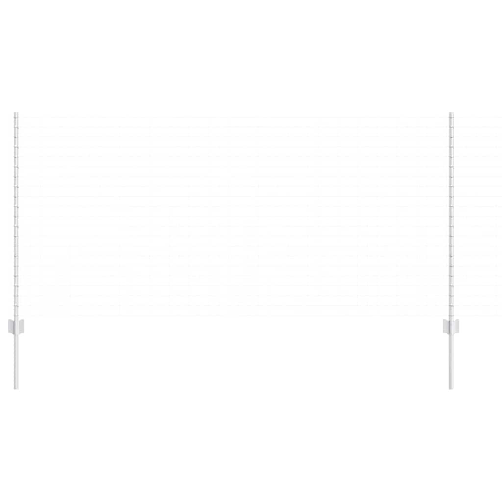 Lauko įmontuotas tvoros stulpas 44 vnt. Sidabrinė 160 cm