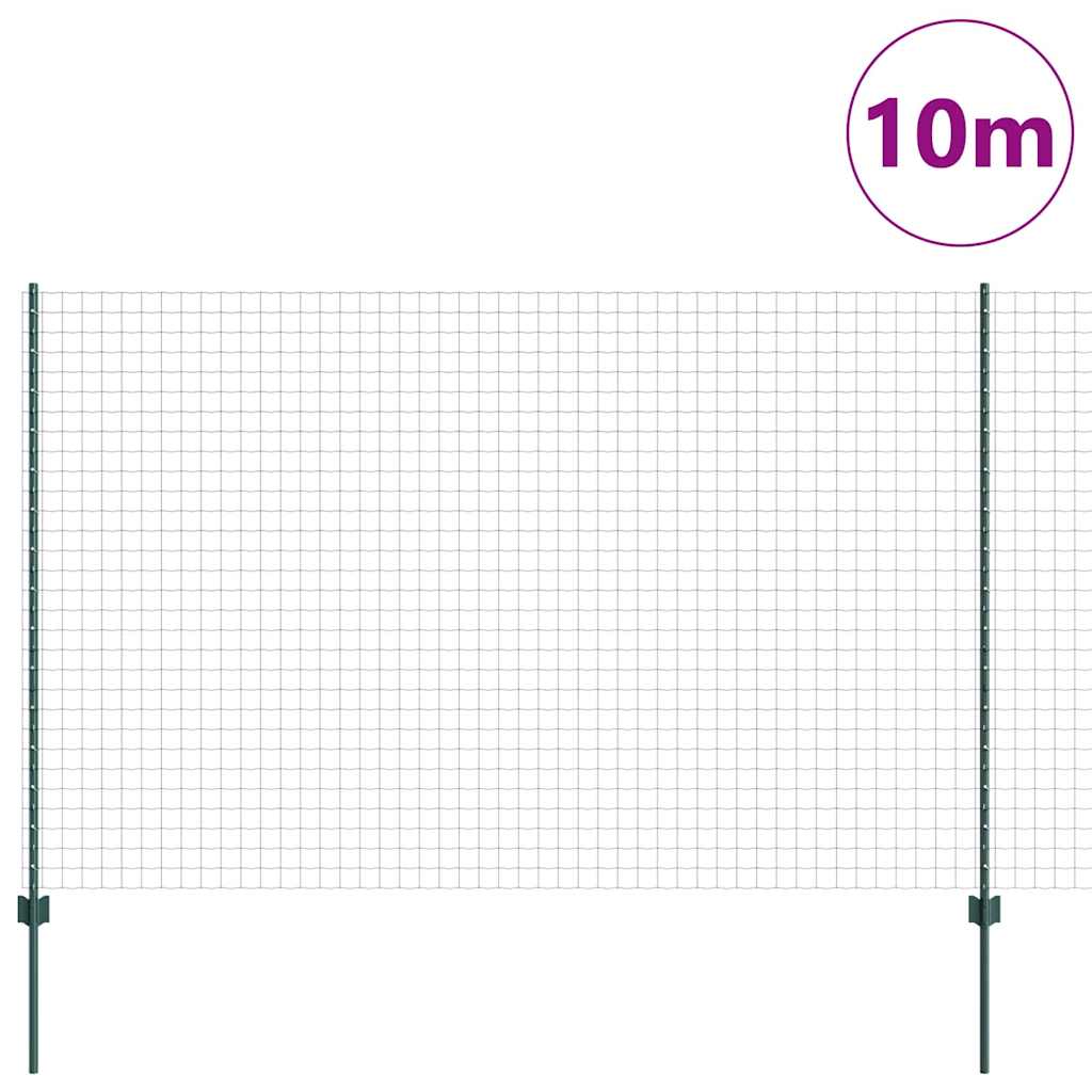 Tvora su stulpais Žalia 1.6 x 10 m Plienas