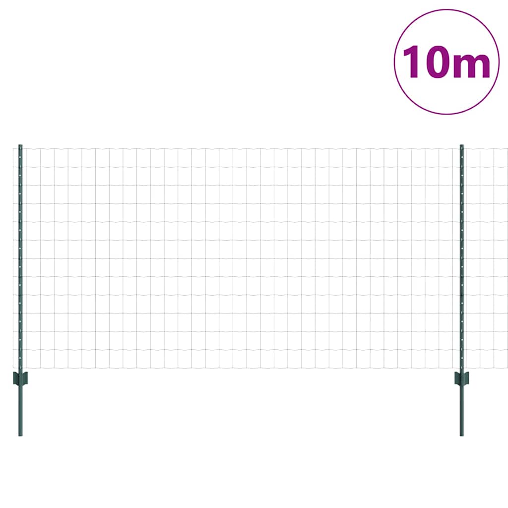 Tvora su stulpais Žalia 1.2 x 10 m Plienas