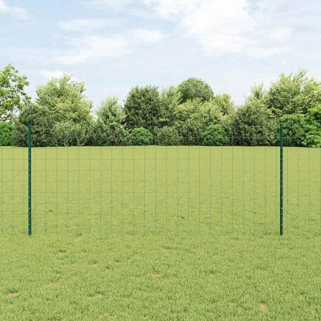 Tvora su stulpais Žalia 1 x 10 m Plienas