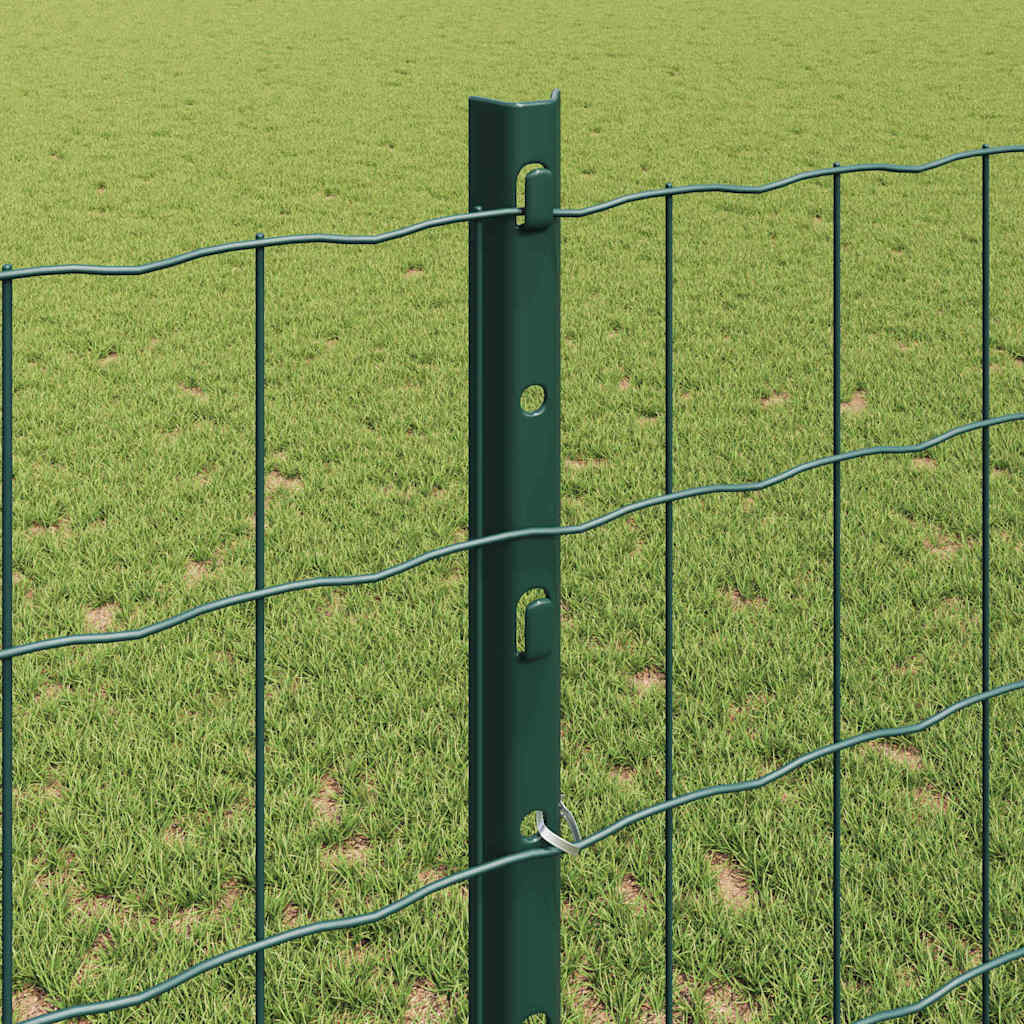 Žogs ar stabiem Zaļš 1.2 x 25 m Tērauds