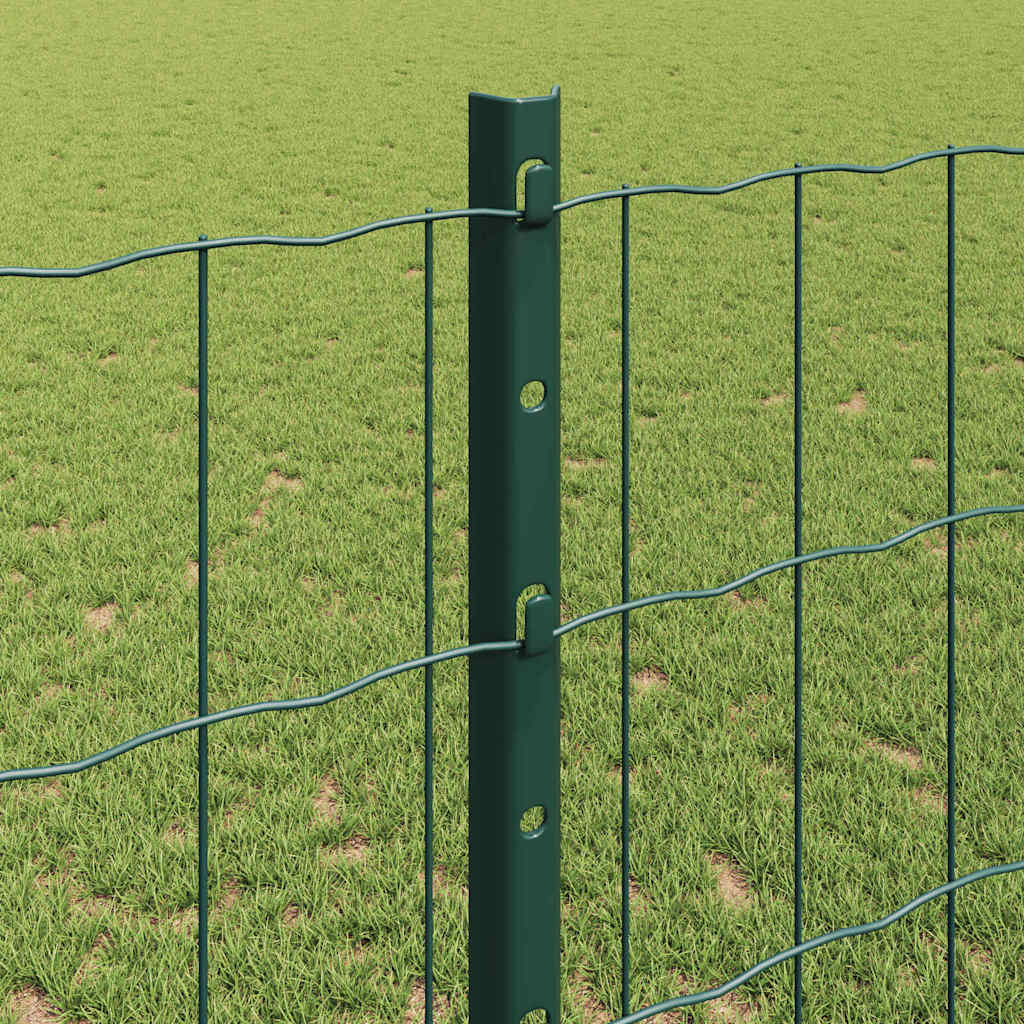Tvora su stulpais Žalia 1.2 x 25 m Plienas