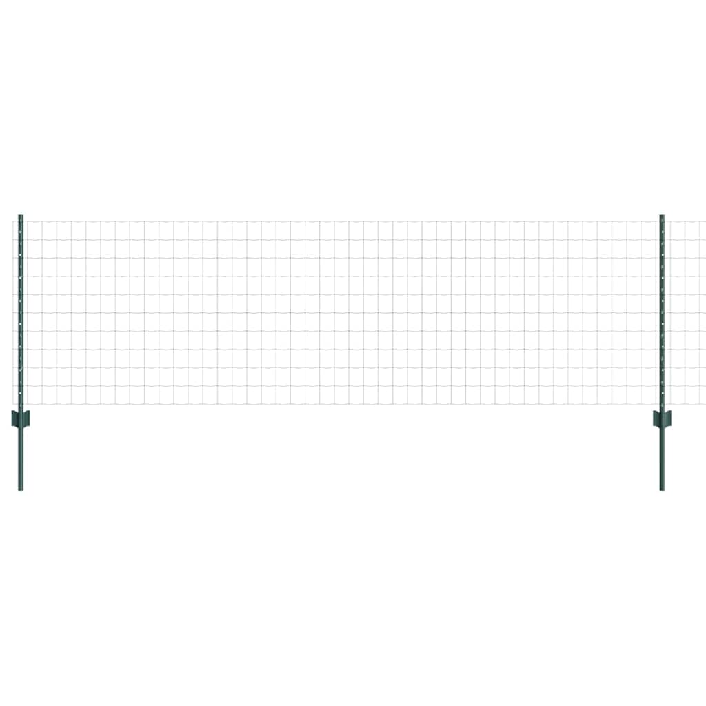 Žogs ar stabiem Zaļš 0,8 x 10 m Tērauds