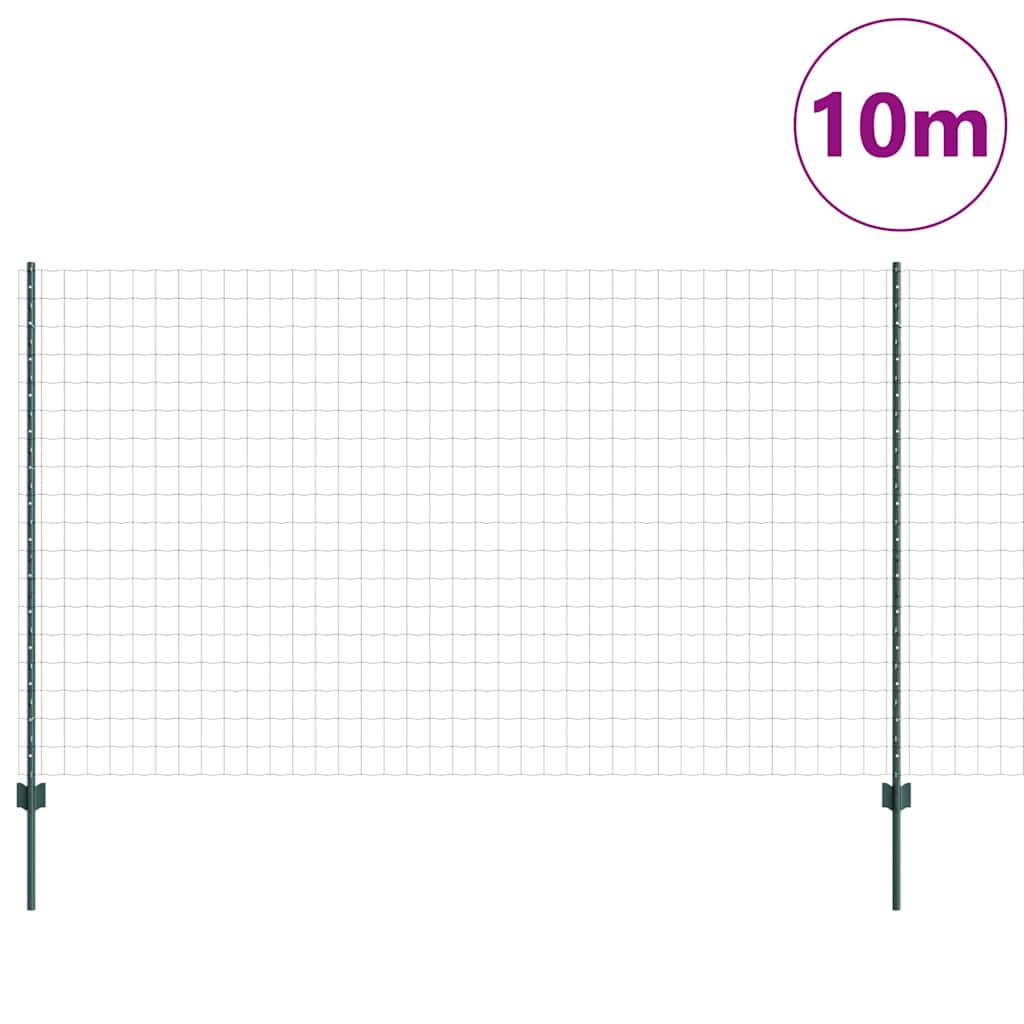 Žogs ar stabiem Zaļš 1,4 x 10 m Tērauds