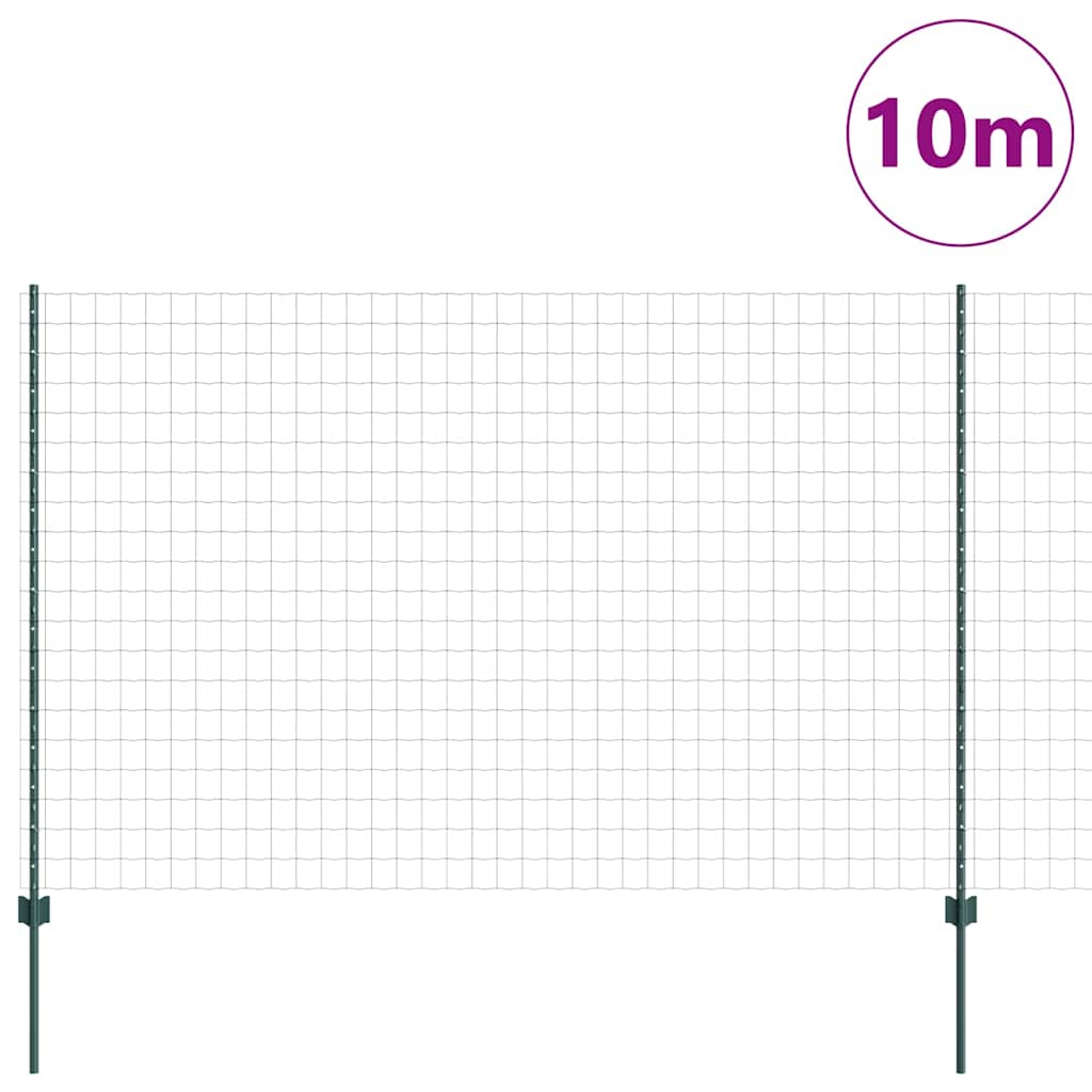 Tvora su stulpais Žalia 1.5 x 10 m Plienas