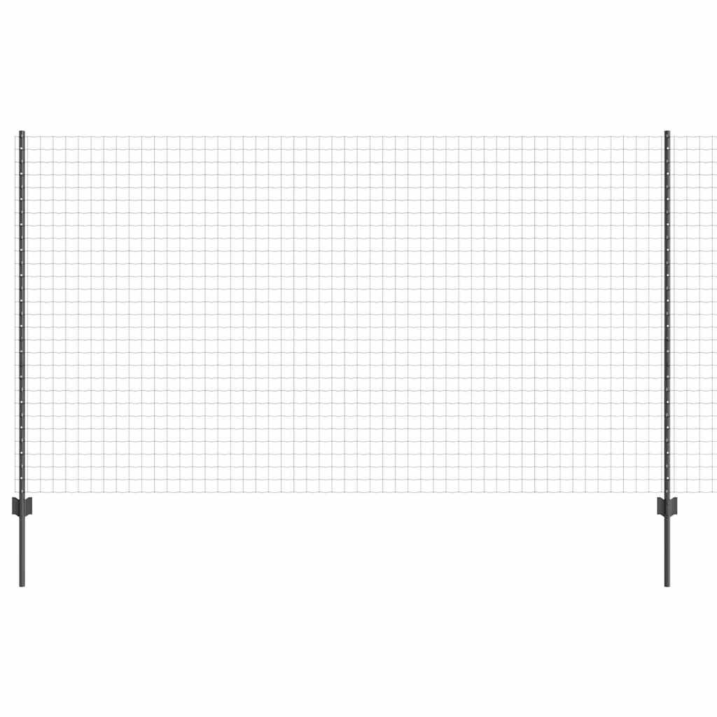 Žogs ar stabiem Pelēks 1,4 x 10 m Tērauds
