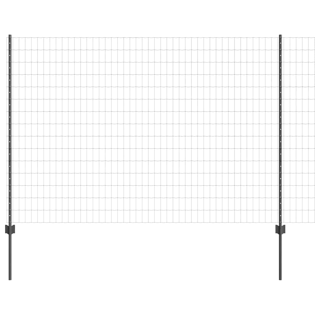 Žoga ar stabiem, pelēka, 1,5 x 10 m, tērauds