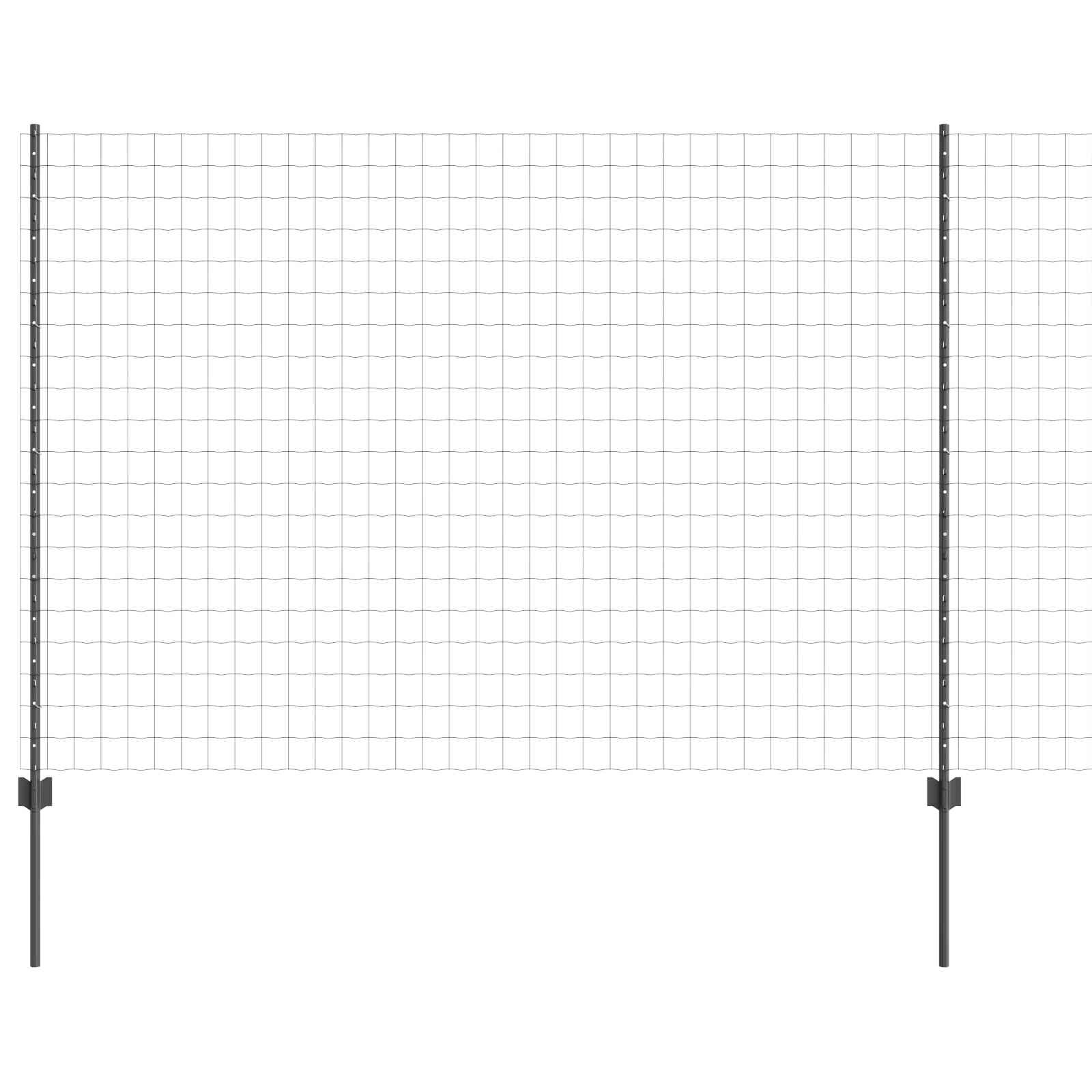 Tvora su stulpais Pilka 1.5 x 10 m Plienas
