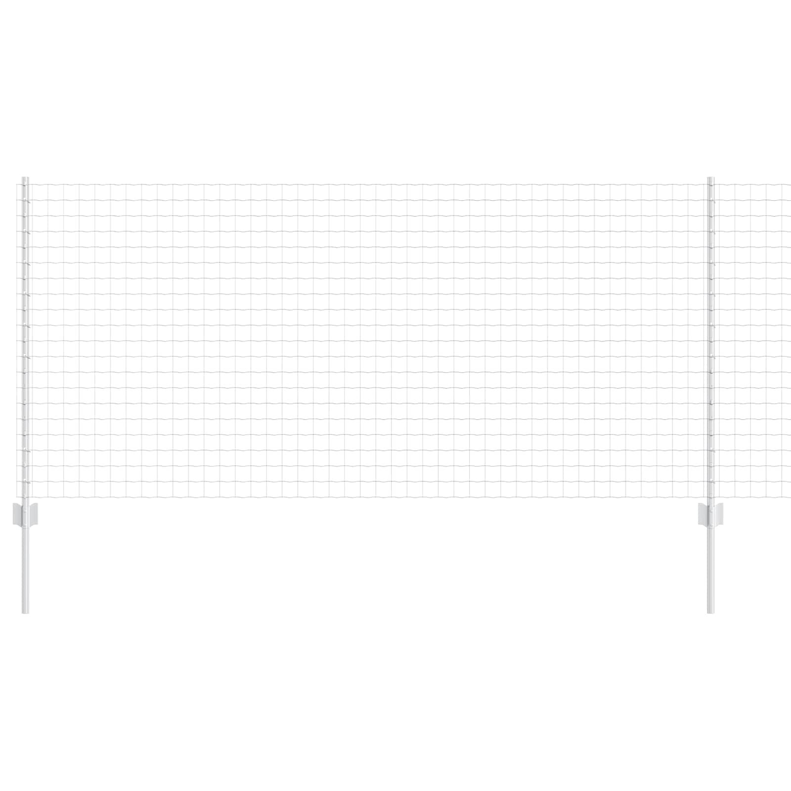 Tvora su stulpais Sidabro 1 x 10 m Plienas