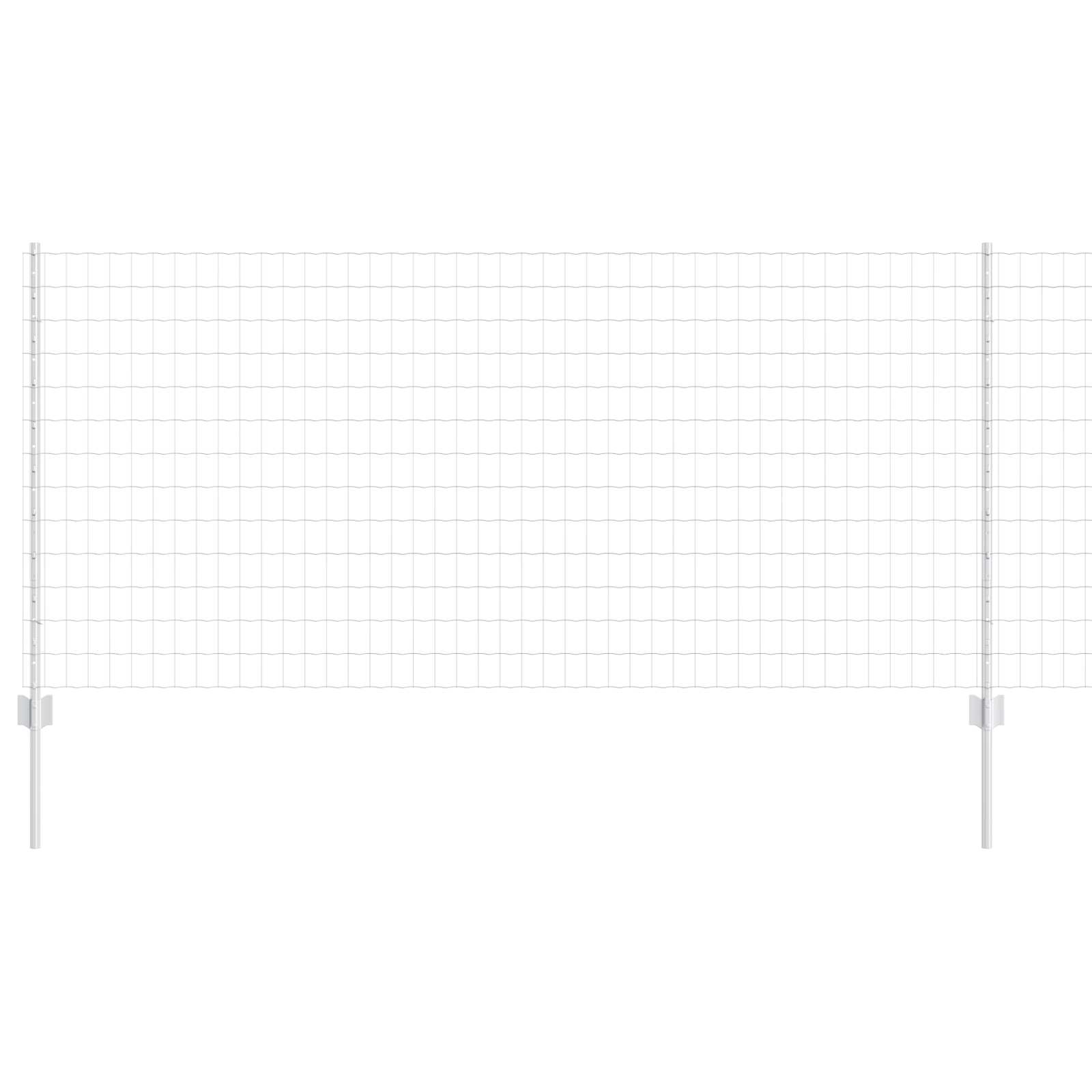 Tvora su stulpais Sidabro 1 x 10 m Plienas