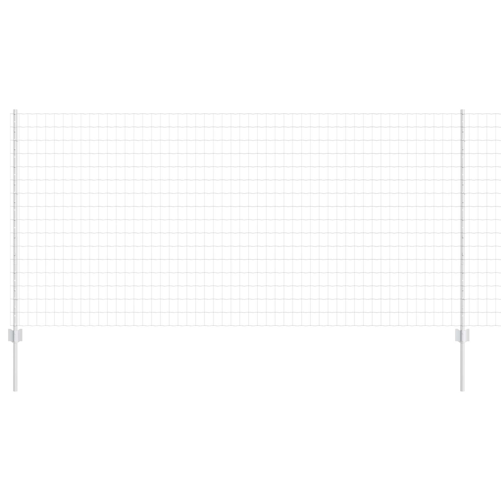 Tvora su stulpais Sidabro 1.2 x 10 m Plienas
