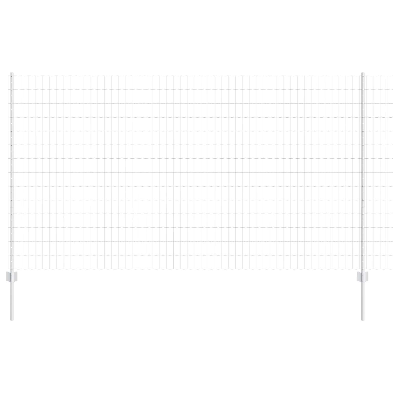 Žogs ar stabiem Sudrabs 1.4 x 10 m Tērauds