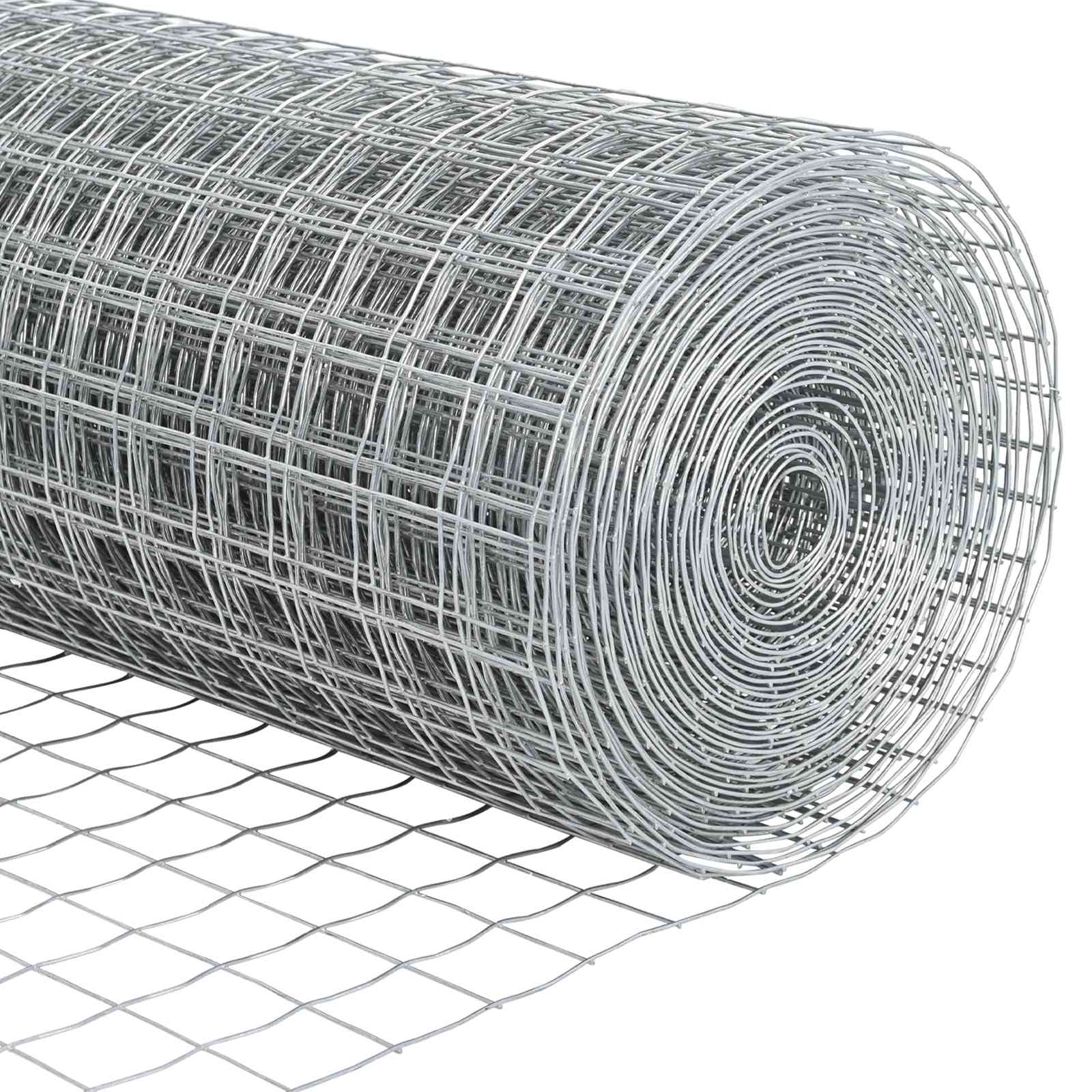 Žogs ar stabiem Sudraba 0.6 x 25 m Tērauds