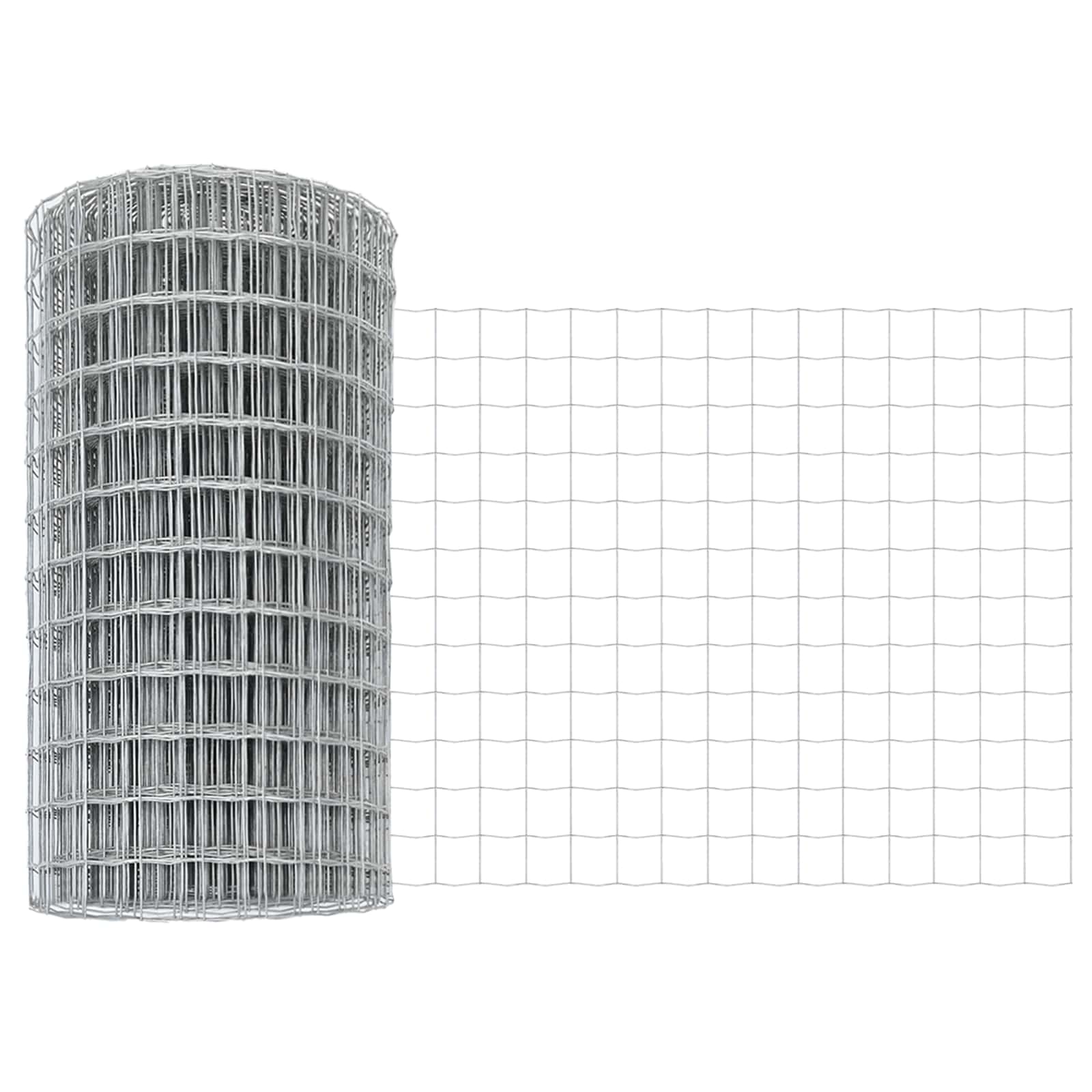 Žogs ar stabiem Sudraba 0.6 x 25 m Tērauds