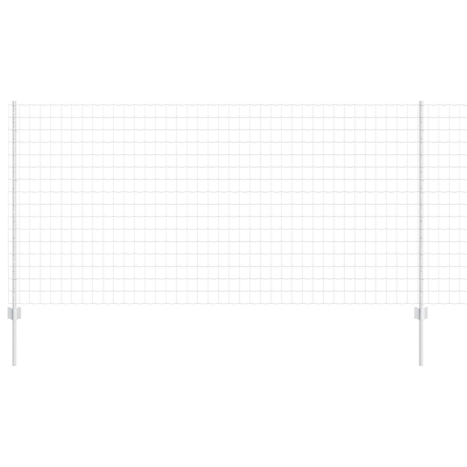 Tvora su stulpais Sidabro 1.2 x 10 m Plienas