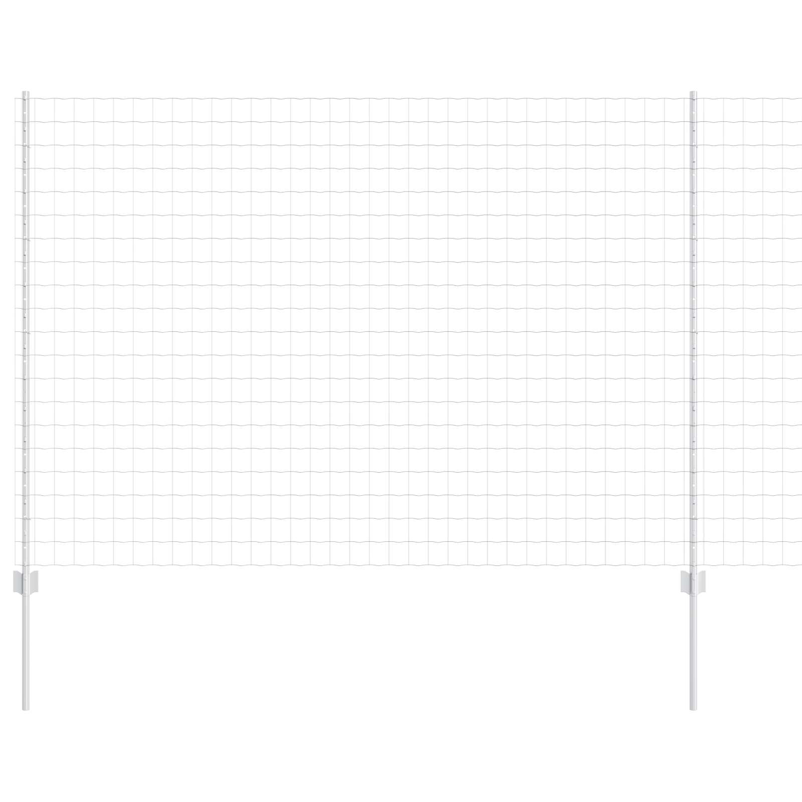 Tvora su stulpais Sidabro 1.6 x 10 m Plienas