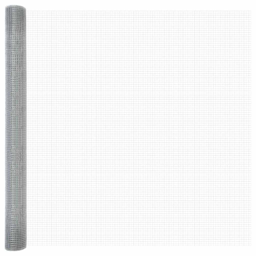 Suvirintas vielos tvora su stulpeliais 25 x 1,5 m