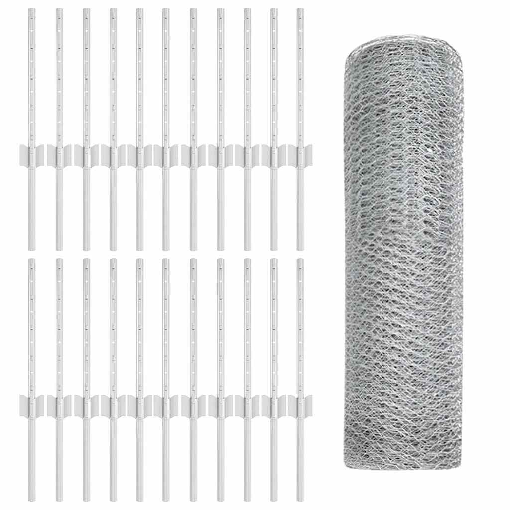 Suvirinto vielos tvoros 50 x 0,4 m (W x H)