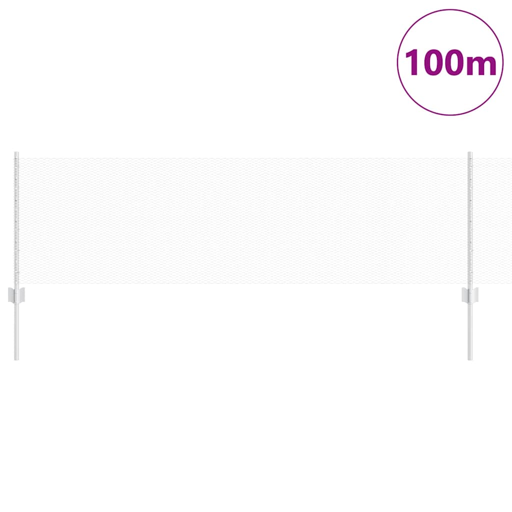 Hexagonal Fence with Post 100 x 0,6 m Galvanizuotas plienas