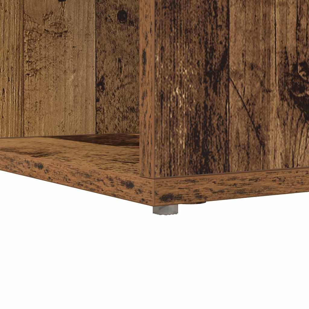 Corner writing desk with shelf Antique wood