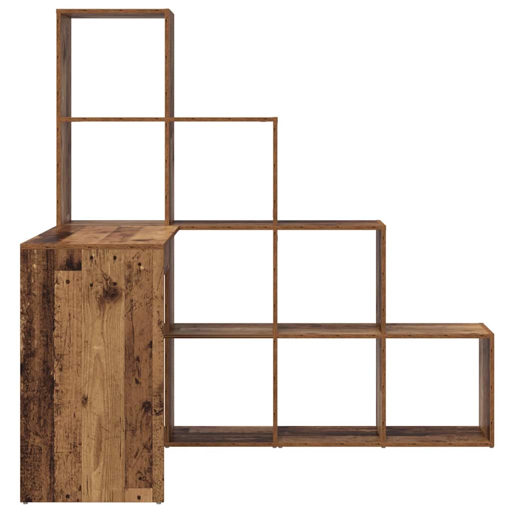 Corner writing desk with shelf Antique wood