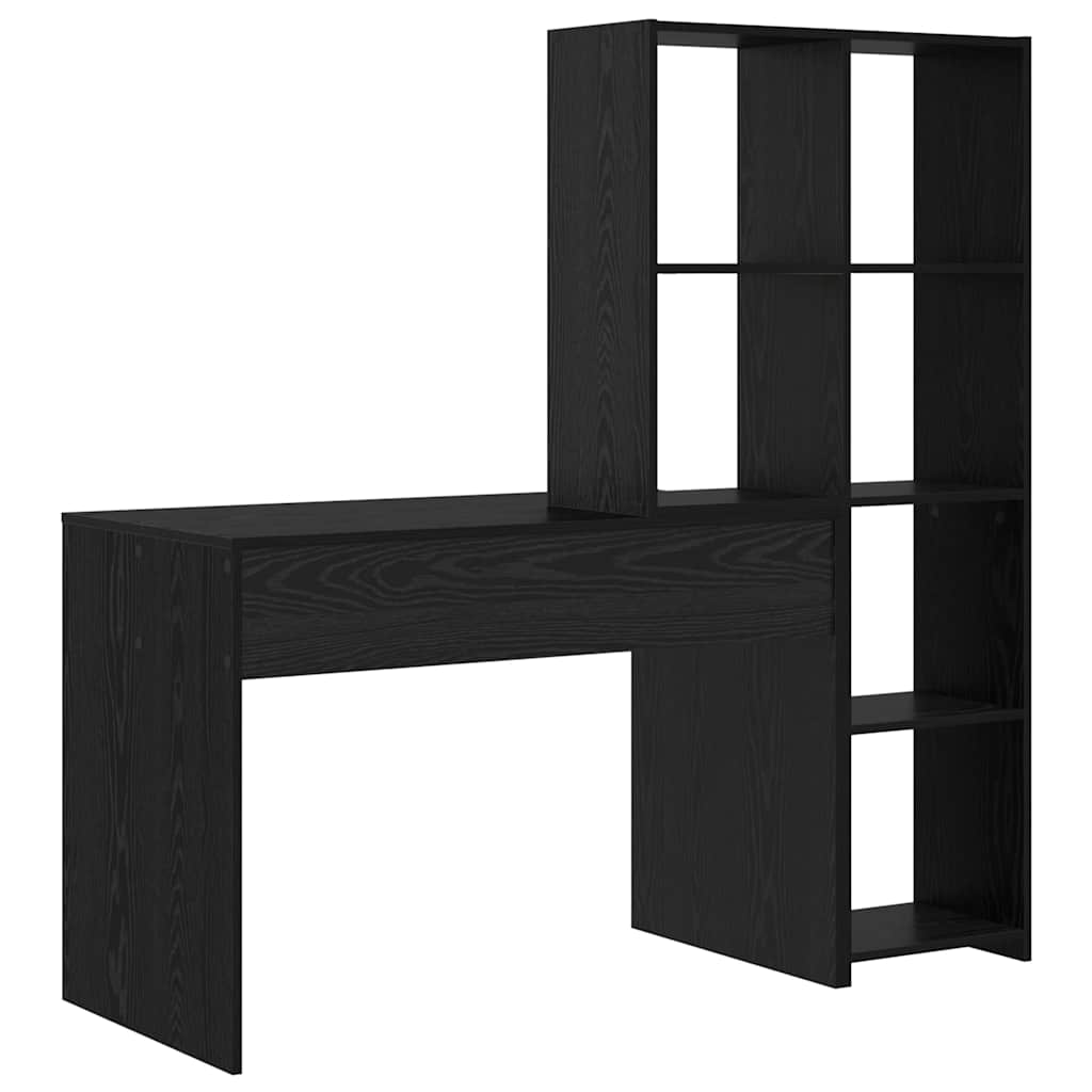 Stalas juoda ąžuolo 138.5 x 55 x 143 cm Apdirbta mediena