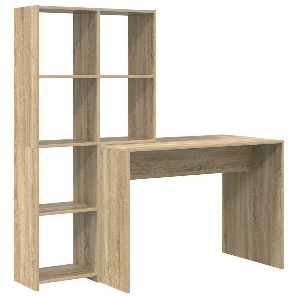 Stalas Sonoma ąžuolas 138.5 x 55 x 143 cm Apdirbta mediena