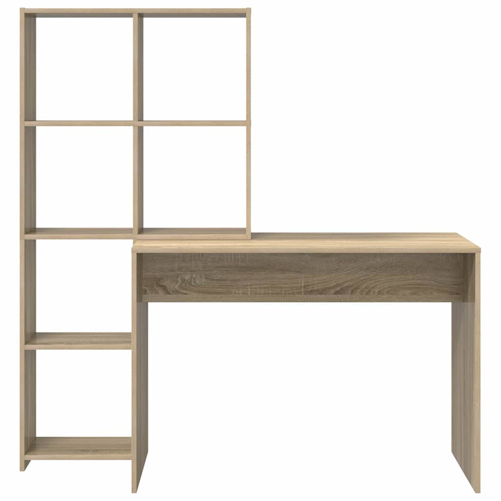Stalas Sonoma ąžuolas 138.5 x 55 x 143 cm Apdirbta mediena