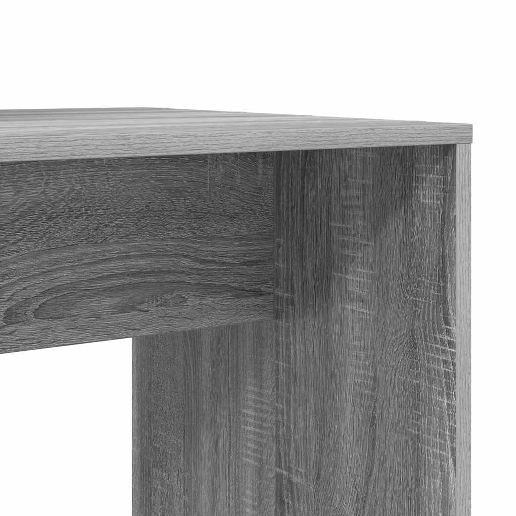 Stalas Pilka sonoma ąžuolo 138.5 x 55 x 143 cm Apdirbta mediena