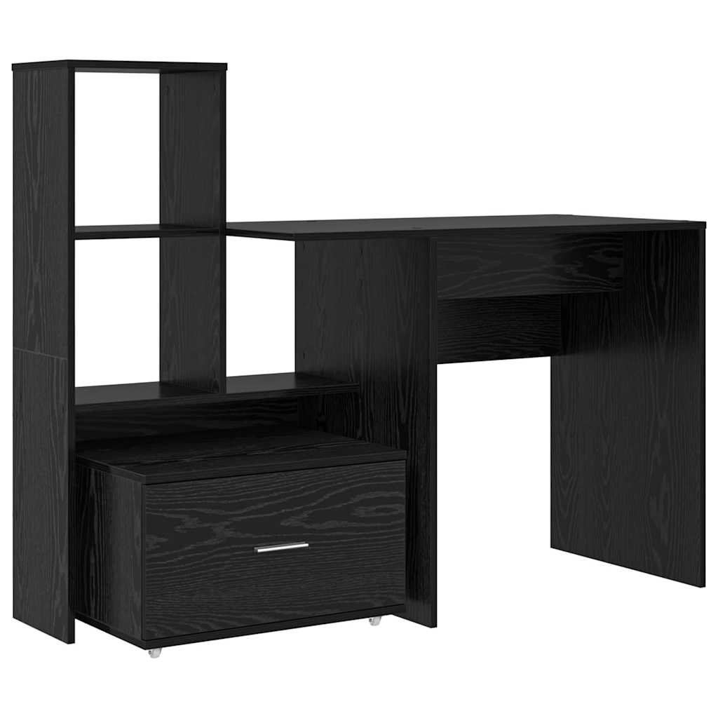 Stalas juoda ąžuolo 131.5 x 50 x 106.5 cm Apdirbta mediena