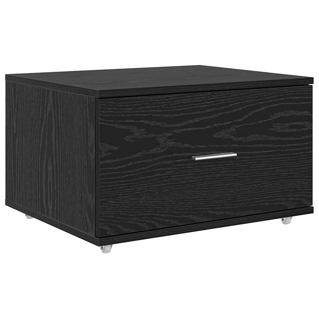 Stalas juoda ąžuolo 131.5 x 50 x 106.5 cm Apdirbta mediena