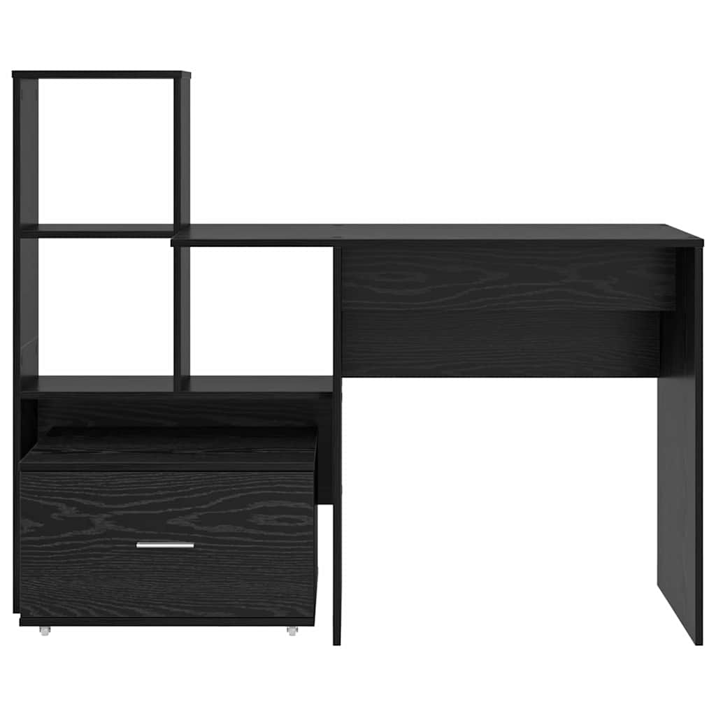 Stalas juoda ąžuolo 131.5 x 50 x 106.5 cm Apdirbta mediena