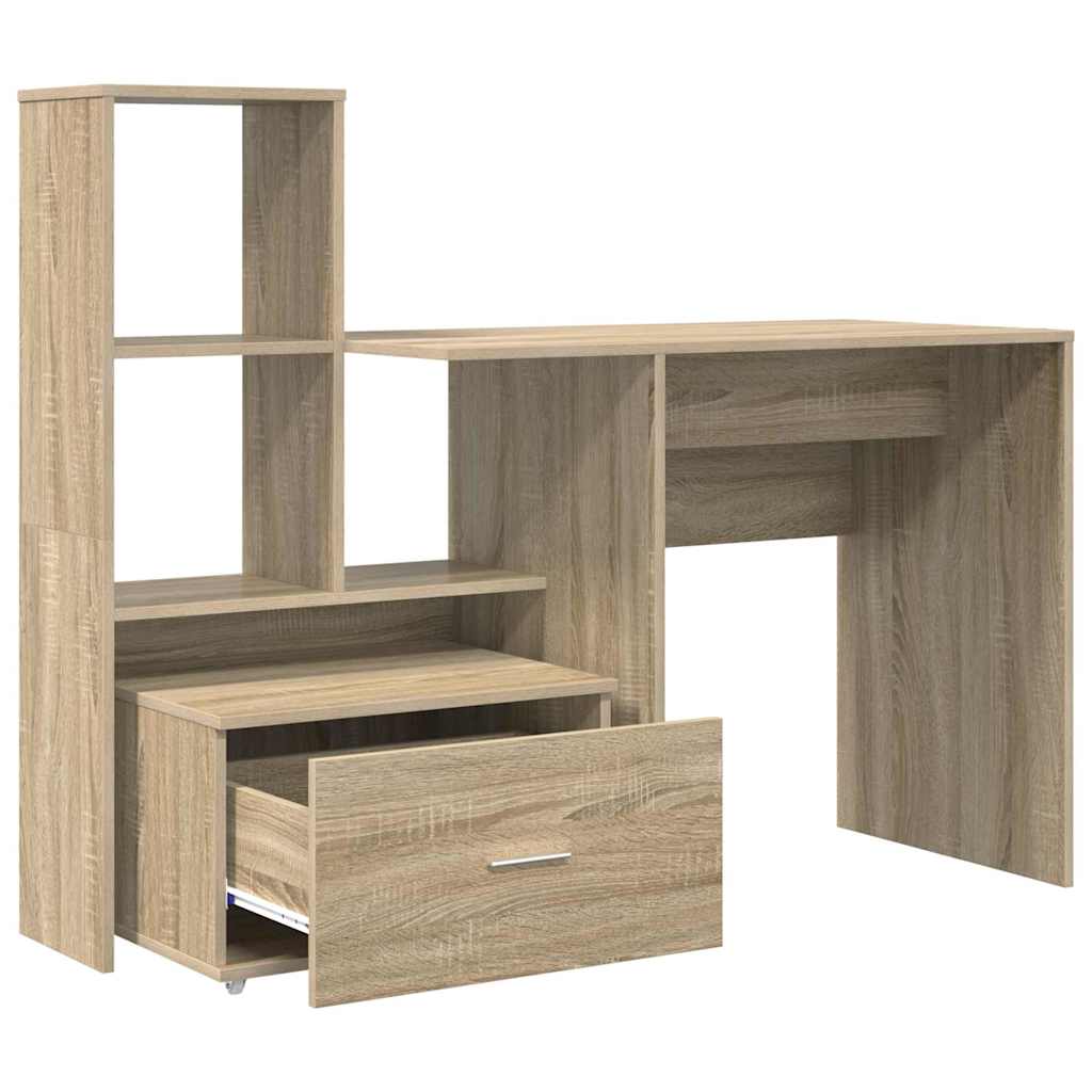 Galds Sonoma ozols 131.5 x 50 x 106.5 cm Apstrādāta koksne