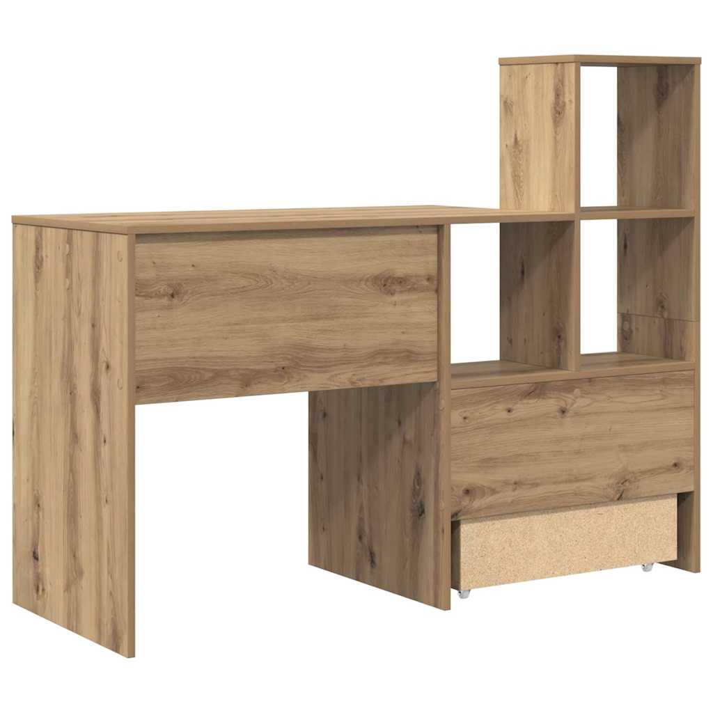 Stalas artisano ąžuolo 131.5 x 50 x 106.5 cm Apdirbta mediena