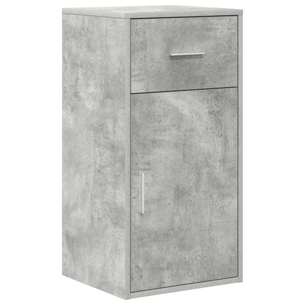 Kampinis rašomasis stalas Betono pilka 102 x 50 x 75 cm