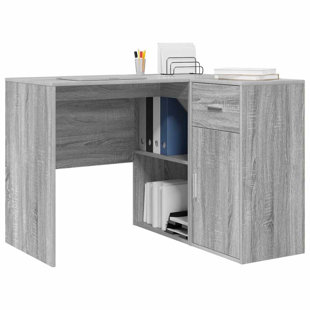 Kampinis stalas Pilka Sonoja 102x88x75 cm Inžinerinė mediena