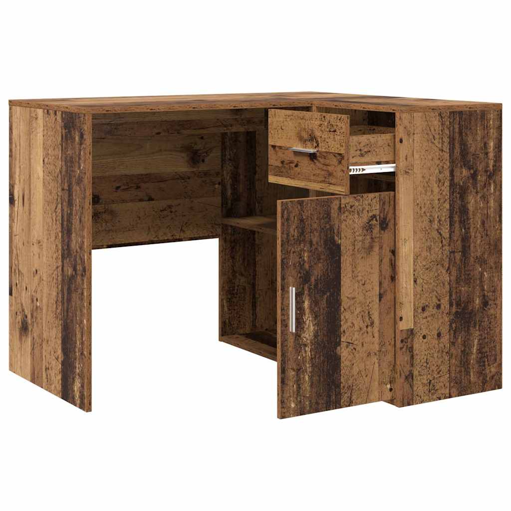 Kampinis Stalas Senos Medienos 102x88x75 cm Inžinerinė Mediena