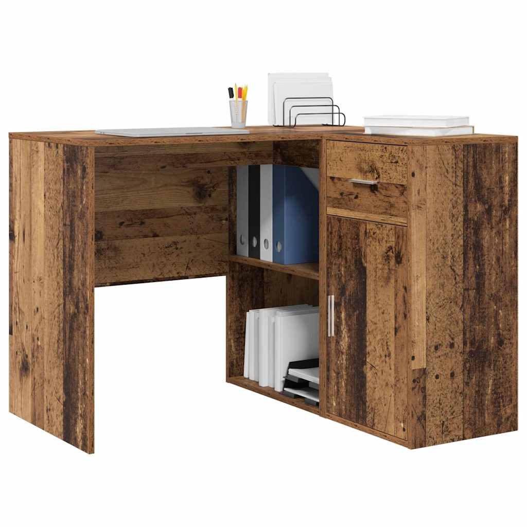 Kampinis Stalas Senos Medienos 102x88x75 cm Inžinerinė Mediena