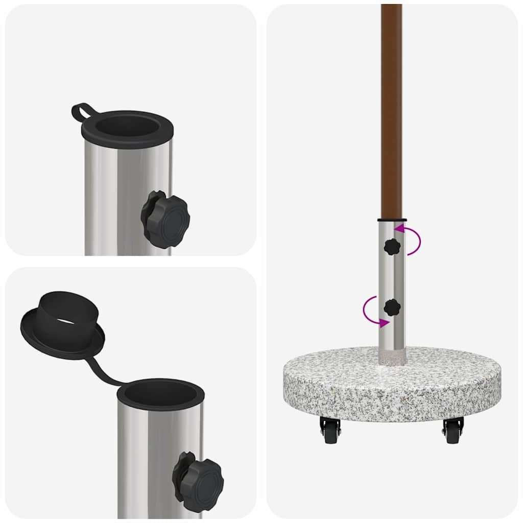 Umbrella base Grey 45 x 45 x 45 cm