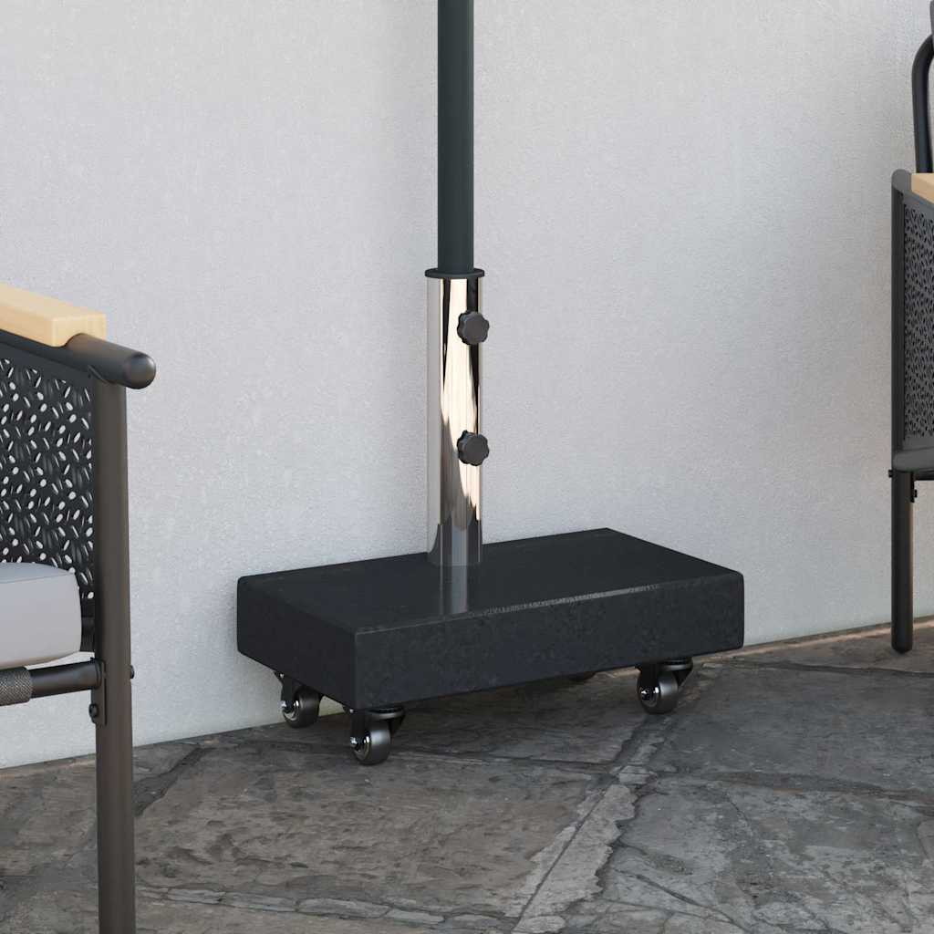 Skėčio pagrindas Juoda 45 x 25 x 45 cm Granitas