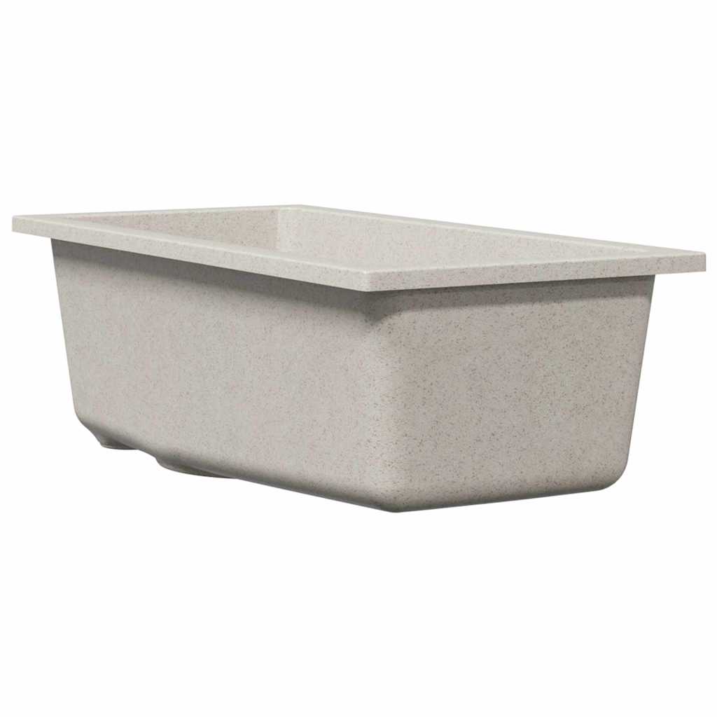 Virtuvės kriauklė Smėlio 21 x 44 x 14 cm Granitas