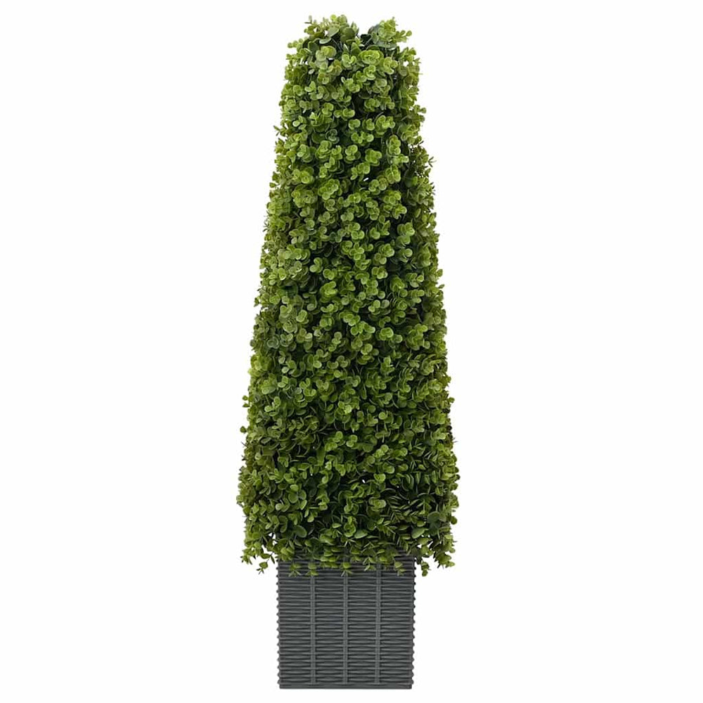 Eukalipto žolių bokštas Žalia 27 x 27 x 90 cm Plastmasė
