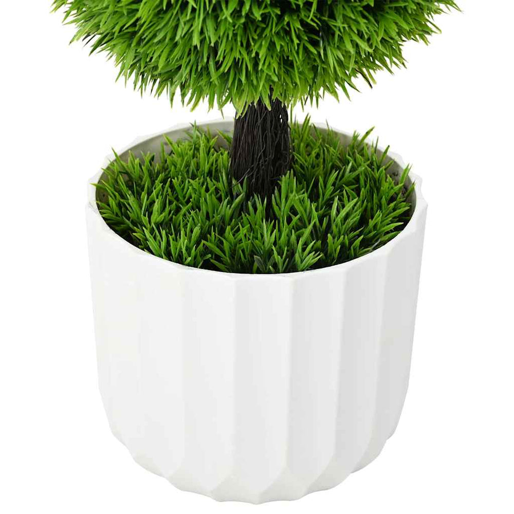 Dirbtinis Augalas Žalia 24 x 24 x 90 cm Plastmasė