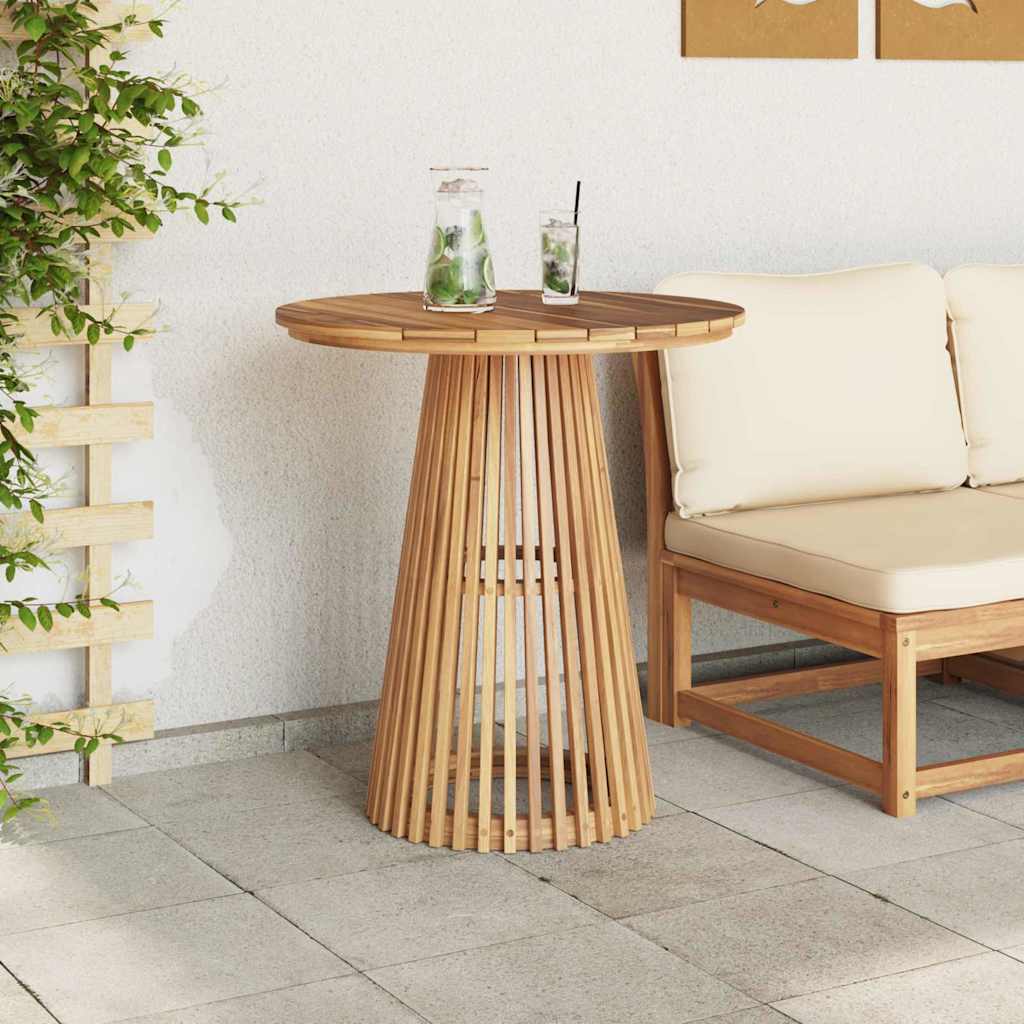Šoninis stalas Ruda 70 x 70 x 75 cm Kieto teka medžio