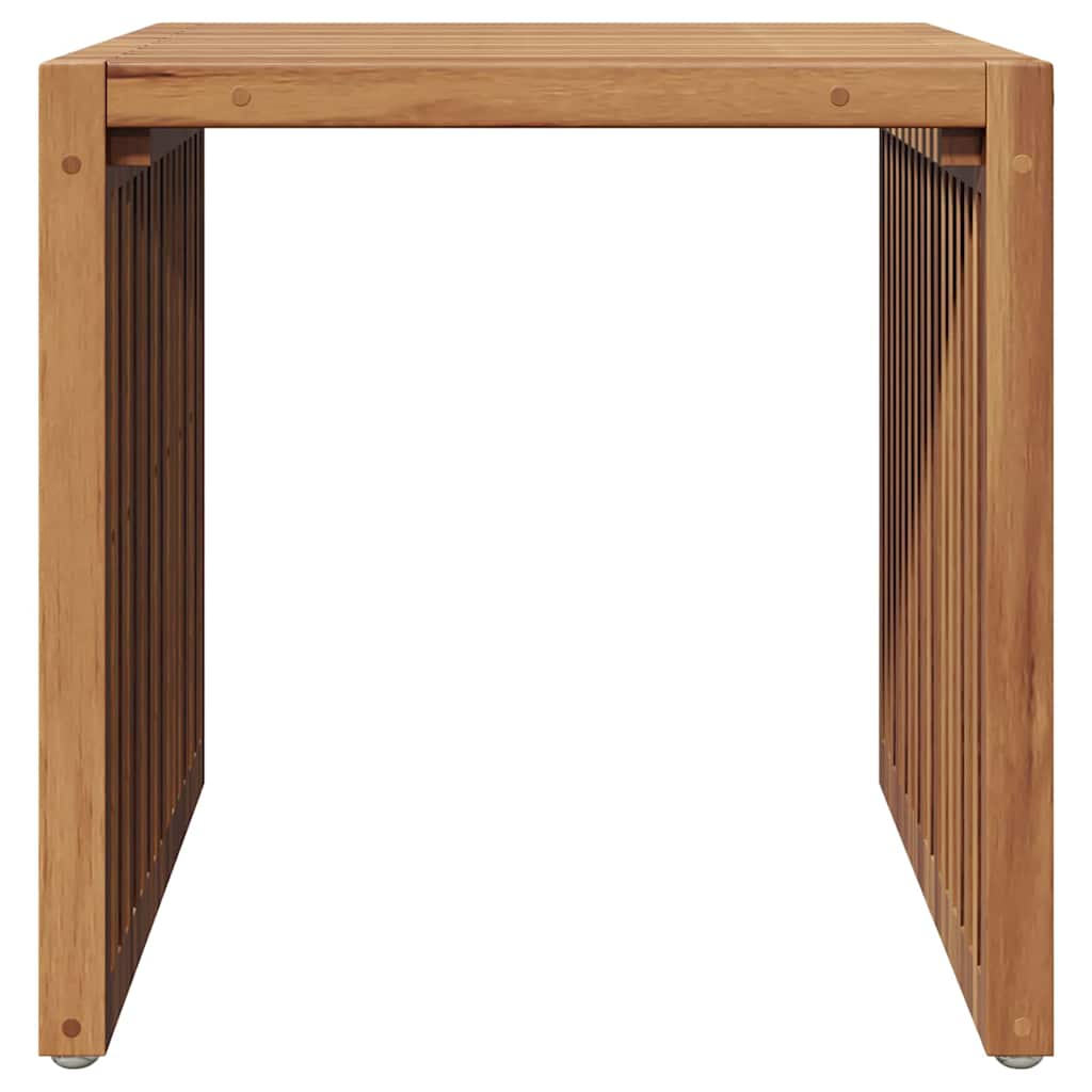 Sodo šoninis stalas Ruda 45 x 42,5 x 45 cm Kieto teka medžio