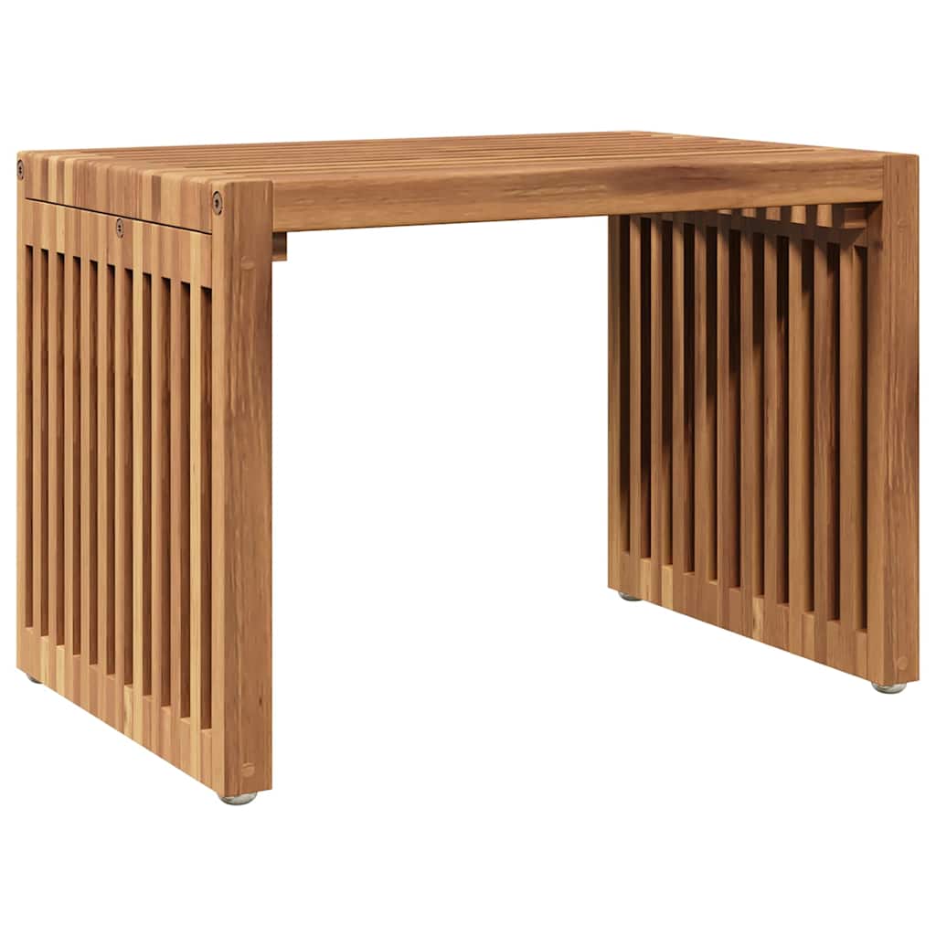 Sodo šoninis stalas Ruda 50 x 32,5 x 35 cm Kieto teka medžio