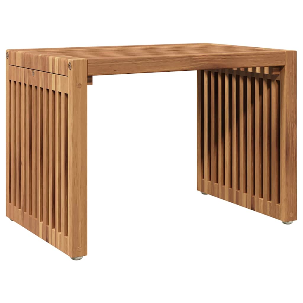 Sodo šoninis stalas Ruda 50 x 32,5 x 35 cm Kieto teka medžio