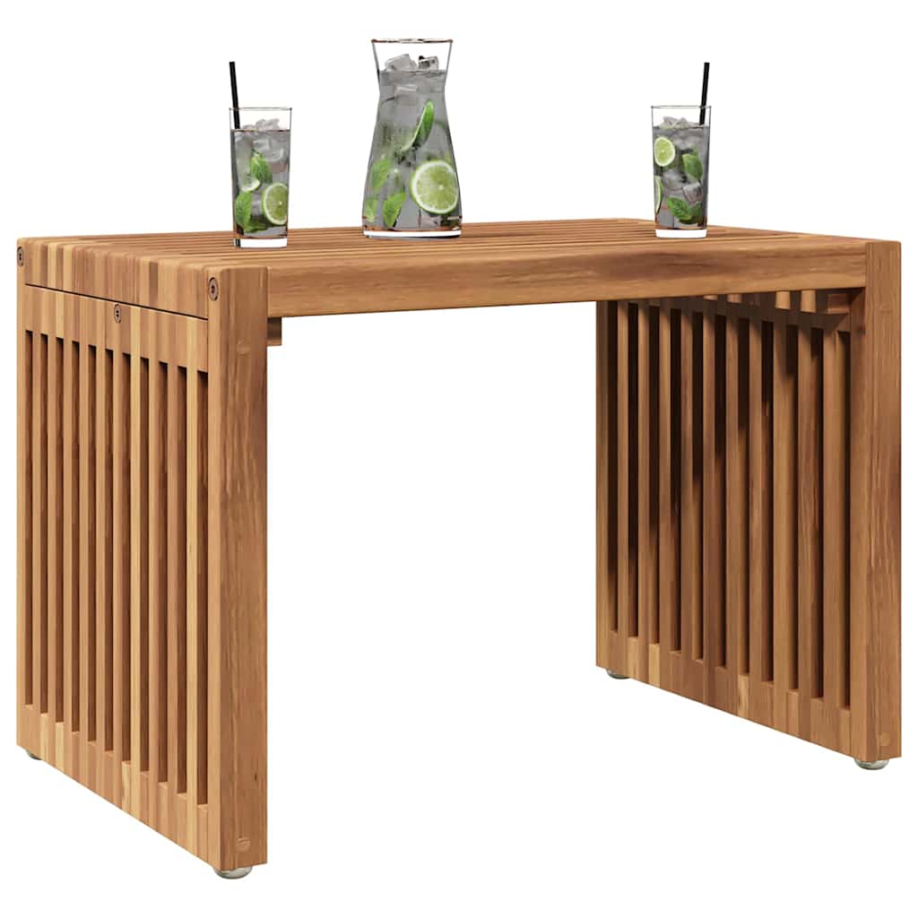 Sodo šoninis stalas Ruda 50 x 32,5 x 35 cm Kieto teka medžio